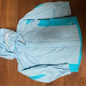 Columbia Kids Light Blue Raincoat